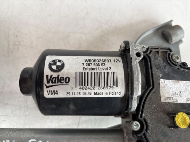 bontott BMW 3 F30-F35 Első Ablaktörlő Szerkezet Motorral