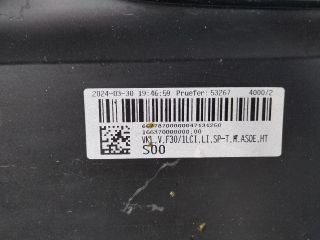 bontott BMW 3 F30-F35 Első Lökhárító (Üresen)