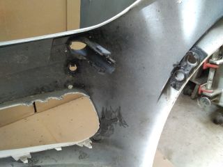 bontott BMW 3 F30-F35 Első Lökhárító (Üresen)