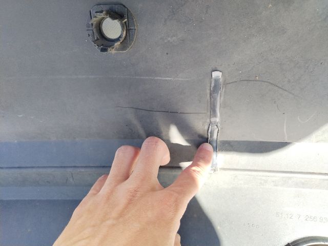 bontott BMW 3 F30-F35 Hátsó Lökhárító (Üresen)