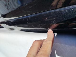 bontott BMW 3 F30-F35 Hátsó Lökhárító (Üresen)