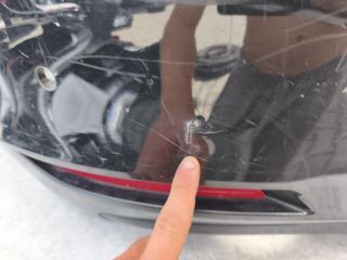 bontott BMW 3 F30-F35 Hátsó Lökhárító (Üresen)