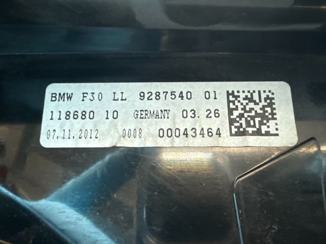 bontott BMW 3 F30-F35 Head-Up Display