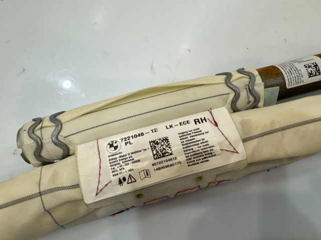 bontott BMW 3 F30-F35 Jobb első Függöny Légzsák