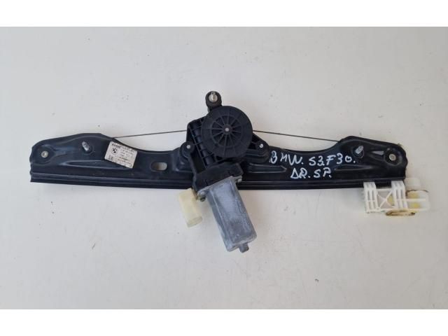 bontott BMW 3 F30-F35 Jobb hátsó Ablakemelő Szerkezet (Elektromos)