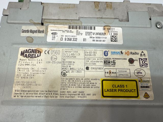 bontott BMW 3 F30-F35 Navigációs Fejegység