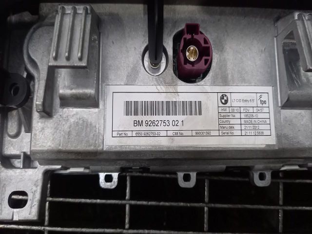 bontott BMW 3 F30-F35 Rádió / CD