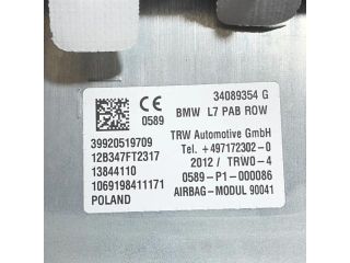 bontott BMW 3 F30-F35 Utasoldali Légzsák