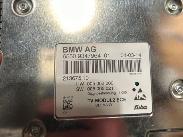 bontott BMW 3 F30-F35 Video Elektronika
