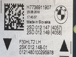 bontott BMW 3 F31 Bal Hátsó Lámpa