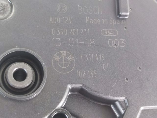 bontott BMW 3 F31 Hátsó Ablaktörlő Motor