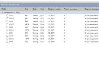 bontott BMW 3 F31 Hátsó Lengéscsillapító (Pozíciófüggetlen)