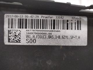 bontott BMW 3 F31 Hátsó Lökhárító (Üresen)