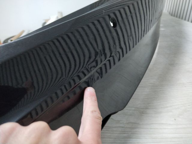 bontott BMW 3 F31 Hátsó Lökhárító (Üresen)