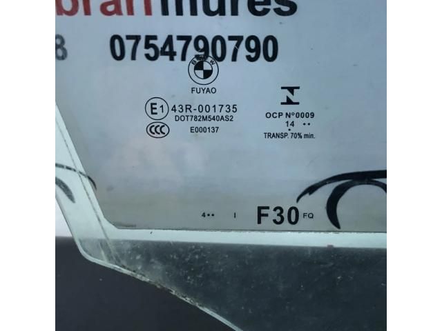 bontott BMW 3 F31 Jobb első Ablak