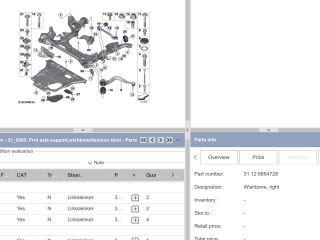 bontott BMW 3 F31 Jobb első Alsó Első Lengőkar