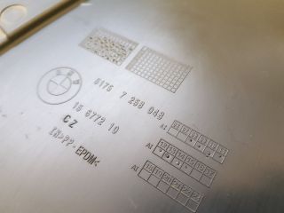 bontott BMW 3 F31 Jobb hátsó Fenéklemez