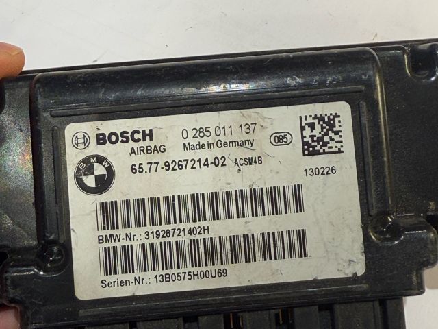 bontott BMW 3 F31 Légzsák Elektronika