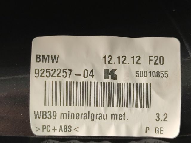 bontott BMW 3 F31 Tető Díszléc