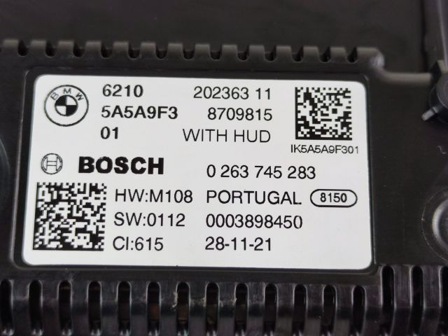 bontott BMW 3 G20-G80 Kilométeróra