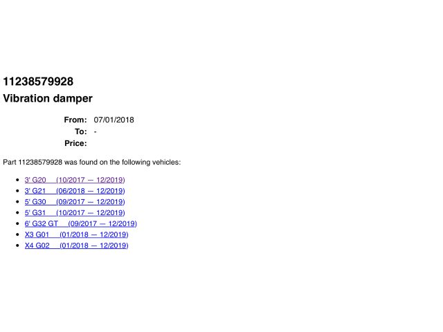 bontott BMW 3 G20-G80 Főtengely Szíjtárcsa