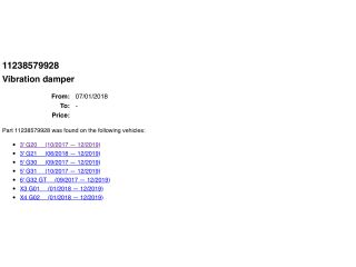 bontott BMW 3 G20-G80 Főtengely Szíjtárcsa