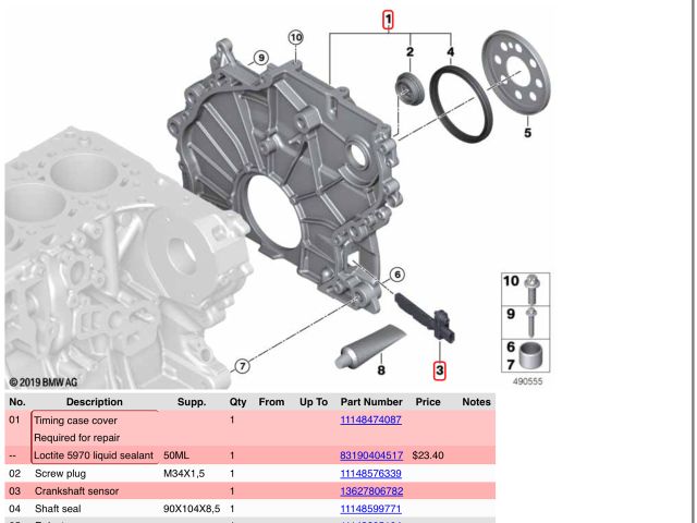 bontott BMW 3 G20-G80 Hátsó Vezérlés Burkolat