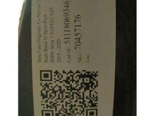 bontott BMW 3 G20-G80 Első Lökhárító (Részeivel)