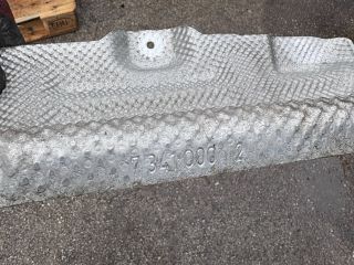 bontott BMW 3 G20-G80 Hátsó Kipufogó Dob Hővédő Lemez