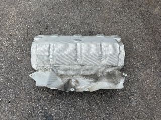 bontott BMW 3 G20-G80 Hátsó Kipufogó Dob Hővédő Lemez