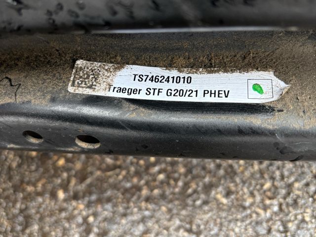 bontott BMW 3 G20-G80 Hátsó Lökhárító Merevítő (Fém)