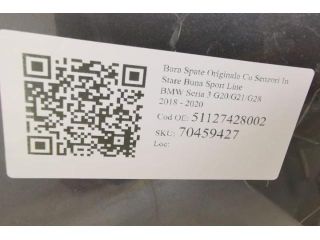 bontott BMW 3 G20-G80 Hátsó Lökhárító (Részeivel)