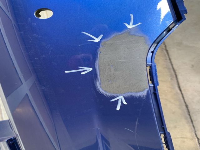 bontott BMW 3 G20-G80 Hátsó Lökhárító (Üresen)