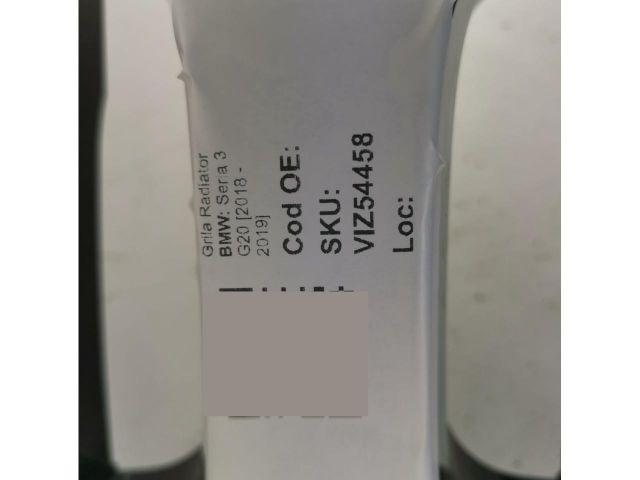 bontott BMW 3 G20-G80 Hűtőrács