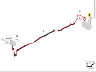 bontott BMW 3 G20-G80 Negatív Kábel