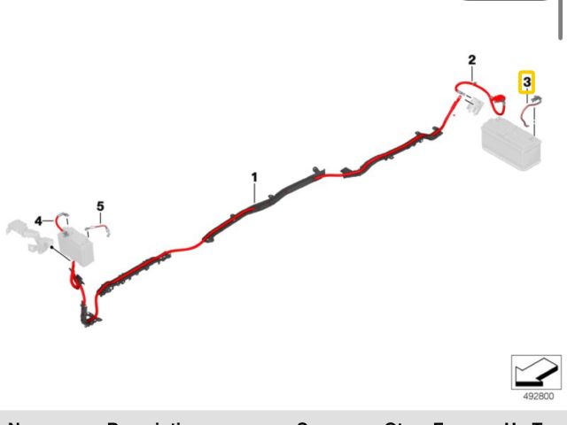 bontott BMW 3 G20-G80 Negatív Kábel