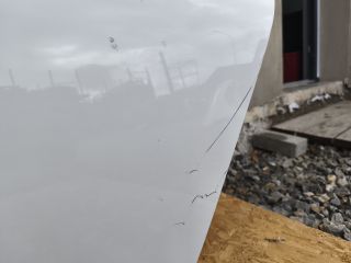 bontott BMW 3 G21, G81 Bal hátsó Ajtó (Üres lemez)