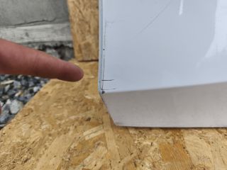 bontott BMW 3 G21, G81 Bal hátsó Ajtó (Üres lemez)