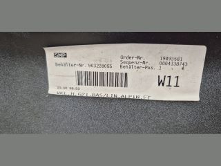 bontott BMW 3 G21, G81 Hátsó Lökhárító (Üresen)