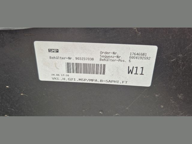 bontott BMW 3 G21, G81 Hátsó Lökhárító (Üresen)