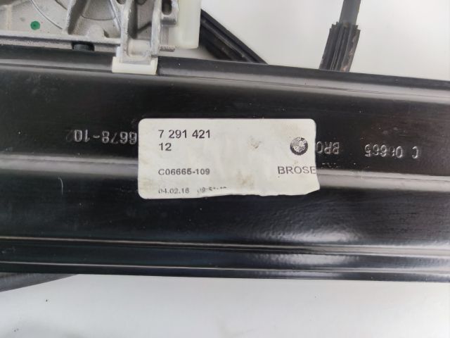 bontott BMW 3 GT Bal hátsó Ablakemelő Szerkezet (Elektromos)