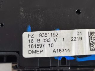 bontott BMW 3 GT Belső Világítás Tetőablak Vezérlővel