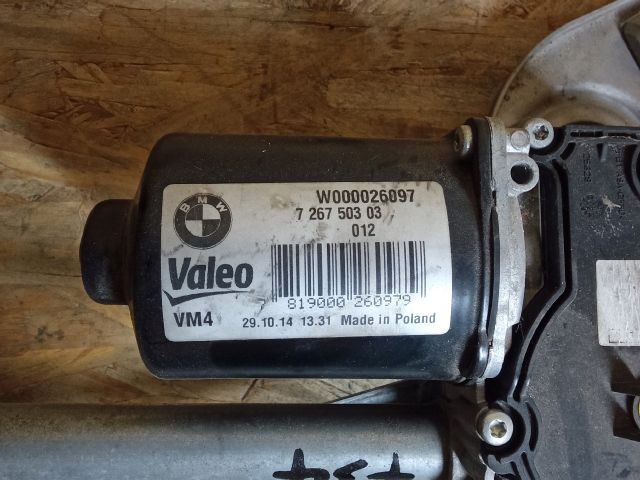 bontott BMW 3 GT Első Ablaktörlő Szerkezet Motorral