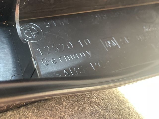 bontott BMW 3 GT Jobb hátsó Csomagtér Burkolat (Műanyag)