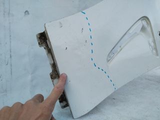 bontott BMW 4 Bal első Sárvédő