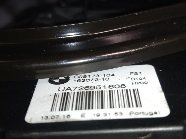 bontott BMW 4 Csomagtérajtó Motor