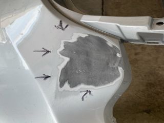 bontott BMW 4 Első Lökhárító (Üresen)