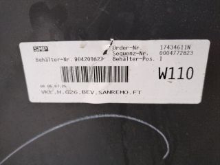 bontott BMW 4 Hátsó Lökhárító (Üresen)