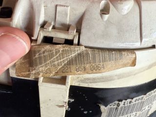 bontott BMW 5 E34 Kilométeróra