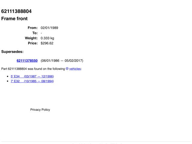 bontott BMW 5 E34 Kilométeróra